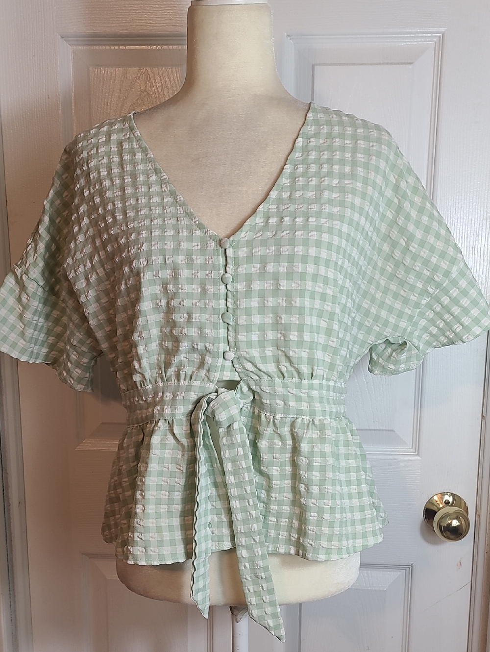 Paper Moon Peplum Blouse